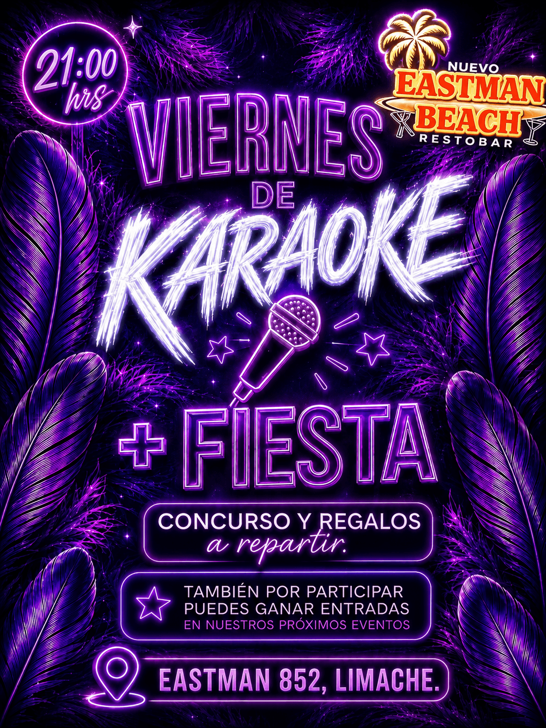 Viernes karaoke + Fiesta  image}