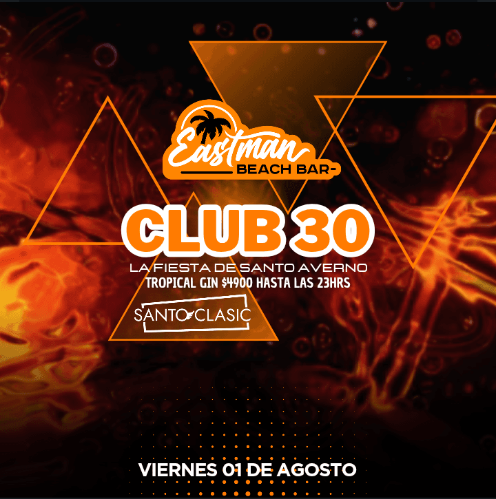 Viernes CLUb 30 La Fiesta De Santo Averno  image}
