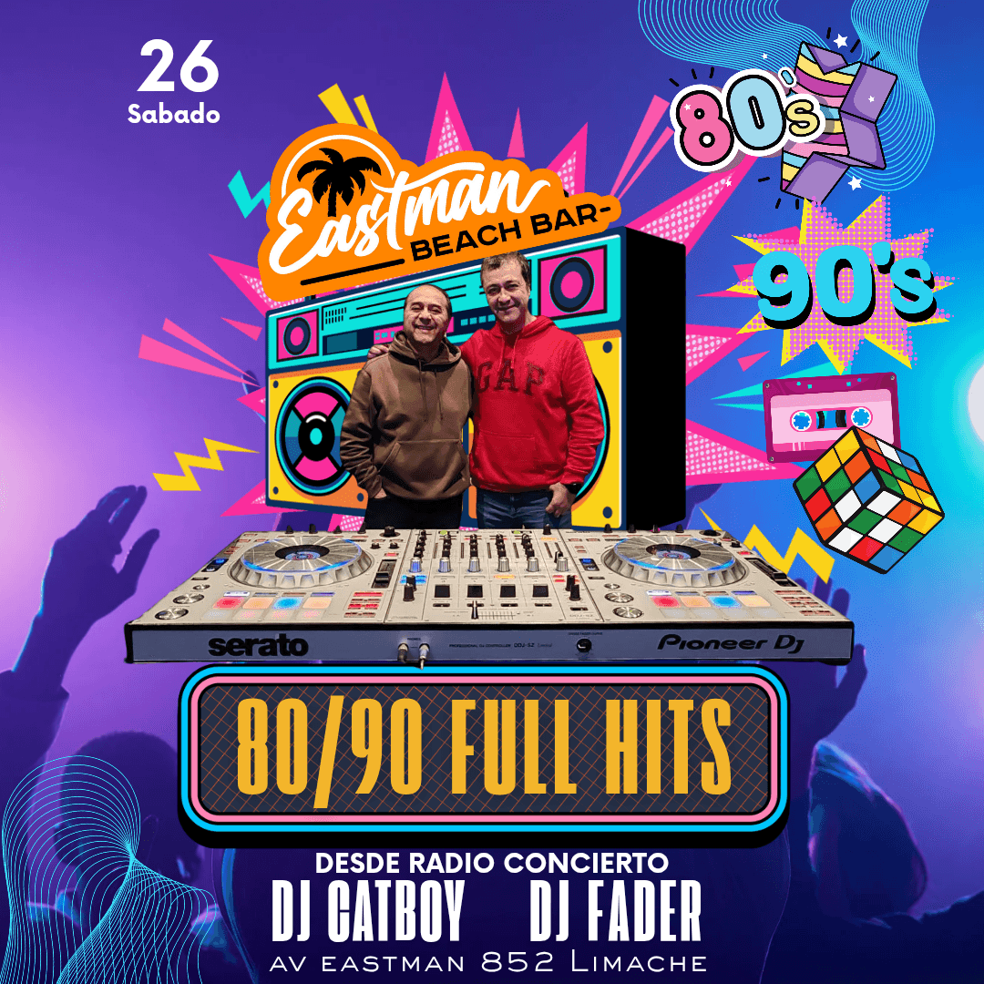 Fiesta 80/90 FULL HITS DJ Catboy Ft Dj Fader  image}