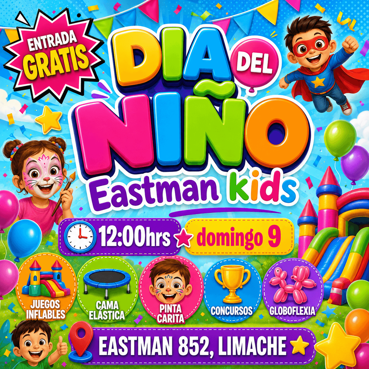 EASTMAN KIDS - dia del niños image}