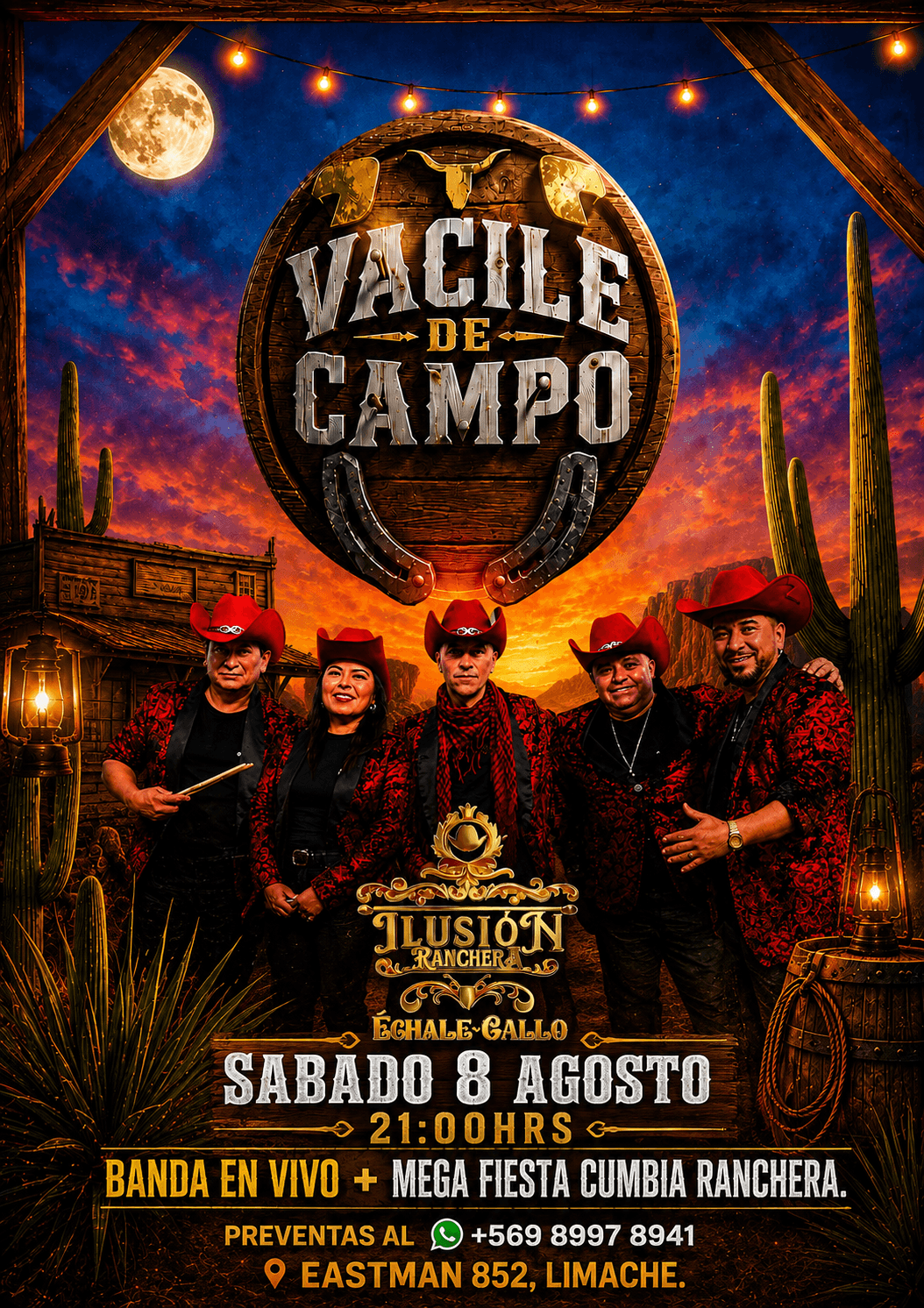 Vacile de campo banda en vivo image}